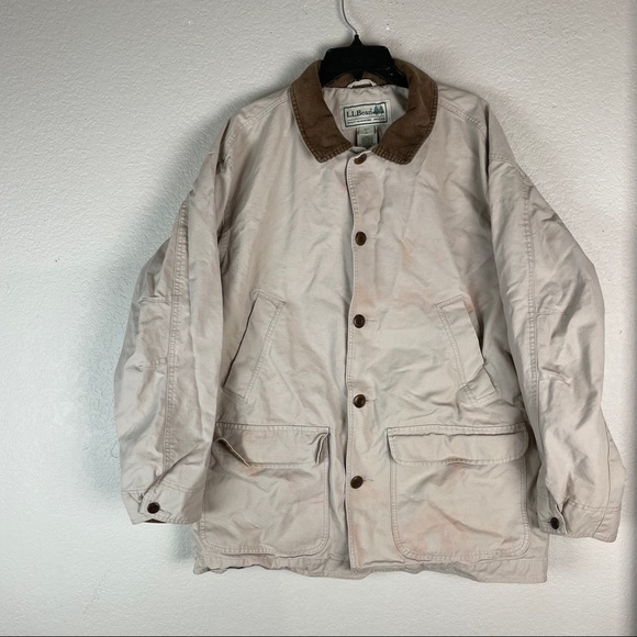LL Bean Vintage Barn Coat Mens Size Large - Picture 1 of 11